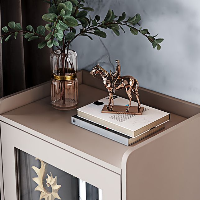 Modern Cabinet Engineered Wood Buffet Stand Living Room 2 Drawer Sideboard Clearhalo 'buffet_sideboard' 'Buffets & Sideboards' 'furn' 'furn_buffet_sideboard' 'Furniture' 'Kitchen & Dining Furniture' 1200x1200_cfd08401-9bff-472c-87f5-24c119b8523e