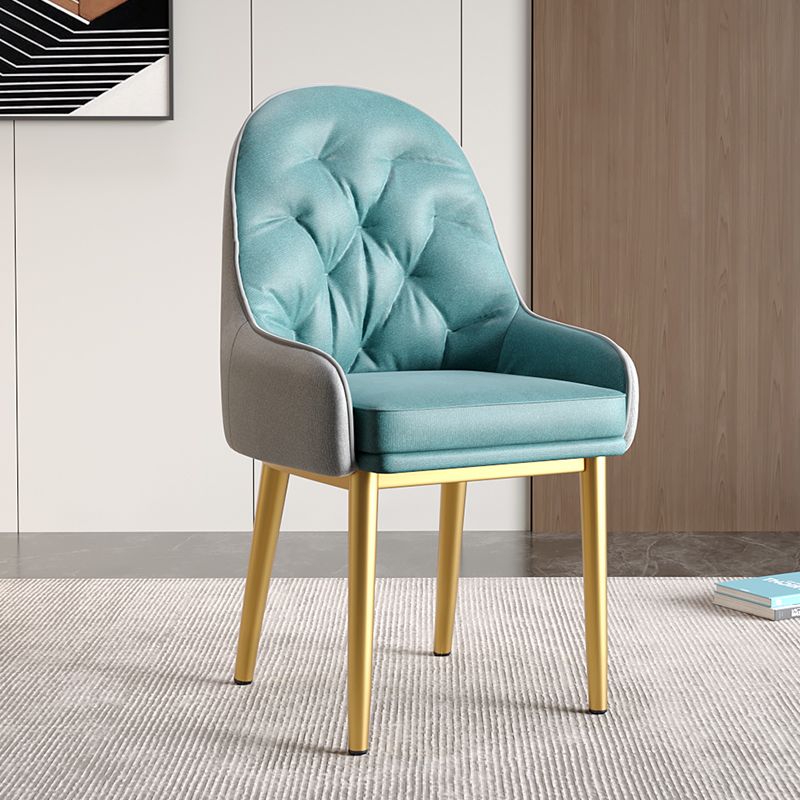 Modern Style Home Solid Back Metal Dining Arm Chair(Set of 4/8) Clearhalo 'Dining Chairs' 'Dining Tables & Seating' 'dining_chair' 'furn' 'furn_dining_chair' 'Furniture' 'Kitchen & Dining Furniture' 1200x1200_cfd095bd-2049-41cd-8293-a35560eb76d3