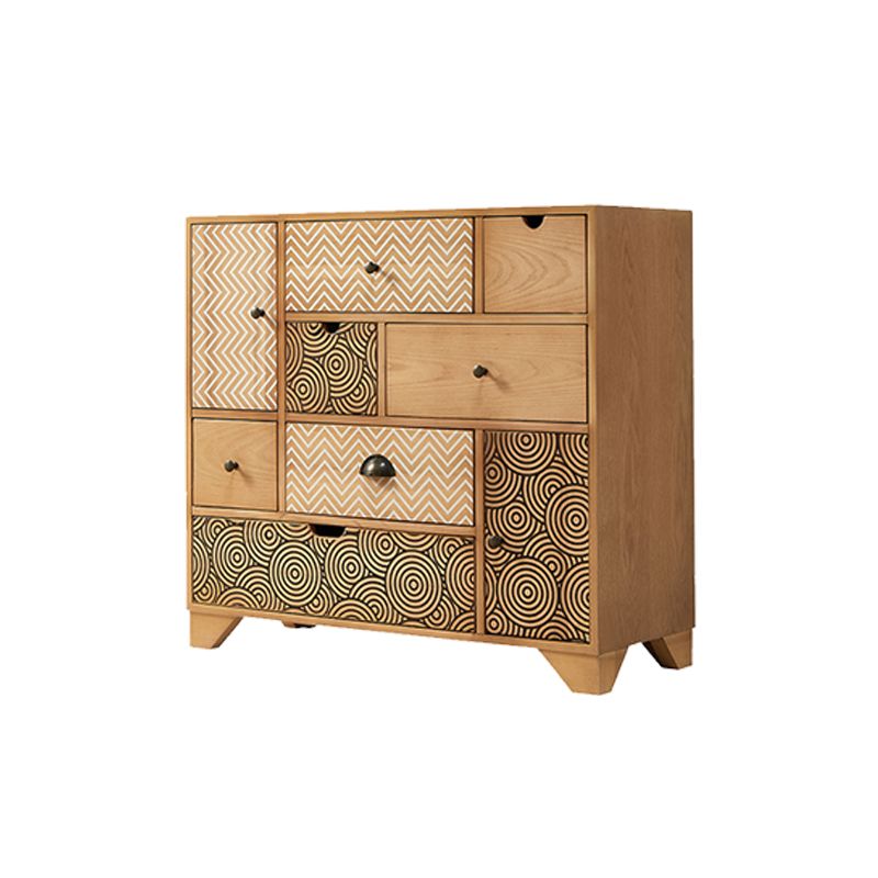 Server da pranzo in stile moderno antico tavolo da sideboard con cassetti