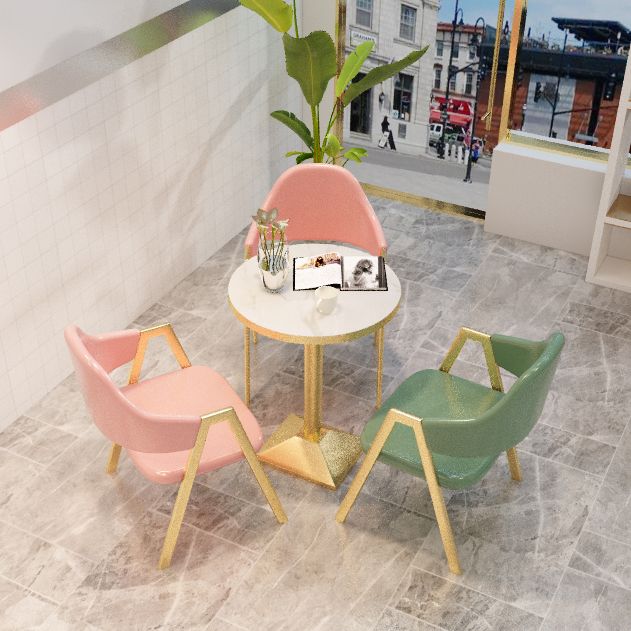 Luxury Style Dining Table Home Small Apartment Table with Metal Base Clearhalo ' dining_table' 'Dining Tables & Seating' 'Dining Tables' 'furn' 'furn_dining_table' 'Furniture' 'furniture_dining_table' 'Kitchen & Dining Furniture' 'kitchen&dining_furn' 'kitchen' 'kitchen_dining_table' 1200x1200_cfe4e5f7-b04f-4994-ad10-62bfbcbf8810