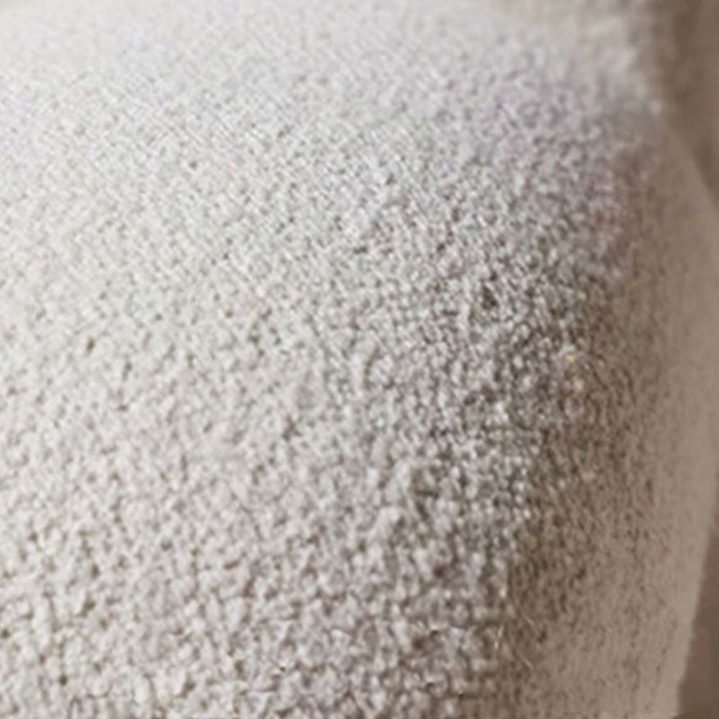 Scandinavian Tuxedo Arm Sofa with Chaise 27.56" H White Curved Sofa Clearhalo 'furn' 'furn_sectionals' 'Furniture' 'Living Room Furniture' 'Sectionals' 1200x1200_cfe50b96-b8cd-44a6-b9ab-34f66ab78185