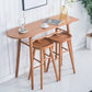 Industrial Armless Bar Stools Solid Wood Dining Stool with Footrest Clearhalo 'Bar Furniture' 'Bar Stools' 'bar_stools' 'furn' 'furn_bar_stools' 'Furniture' 'Kitchen & Dining Furniture' 1200x1200_cfe52392-402e-4177-bbcd-5456abfa803f