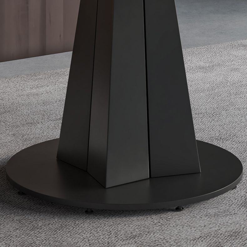 Modern Style 1/4/5/7 Pieces Dining Set Sintered Stone Dining Table Set with Metal Legs Clearhalo 'Dining Room Sets' 'Dining Tables & Seating' 'dining_room_set' 'furn' 'furn_dining_room_set' 'Furniture' 'furniture_dining_room_set' 'Kitchen & Dining Furniture' 'kitchen&dining_furn' 'kitchen' 1200x1200_cfe7f7e4-3b56-4535-8473-62a46c2a6229