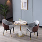 Metal Traditional Luxury Dining Table Sintered Stone Dining Table with Pedestal Clearhalo ' dining_table' 'Dining Tables & Seating' 'Dining Tables' 'furn' 'furn_dining_table' 'Furniture' 'furniture_dining_table' 'Kitchen & Dining Furniture' 'kitchen&dining_furn' 'kitchen' 'kitchen_dining_table' 1200x1200_cfea2024-7d75-44e4-9963-b7c8068e0fe5