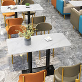 Industrial Dining Table White Sintered Stone Table with Black Metal Base for Dining Room Clearhalo ' dining_table' 'Dining Tables & Seating' 'Dining Tables' 'furn' 'furn_dining_table' 'Furniture' 'furniture_dining_table' 'Kitchen & Dining Furniture' 'kitchen&dining_furn' 'kitchen' 'kitchen_dining_table' 1200x1200_cfea3e32-14f6-497b-9df0-966128632aad