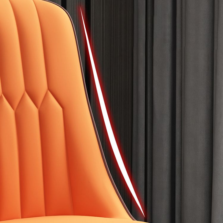 Scandinavian Style Metal Dining Chair Dining Room Parsons Armless Chair Clearhalo ' kitchen&dining_furn' 'Dining Chairs' 'Dining Tables & Seating' 'dining_chair' 'furn' 'furn_dining_chair' 'Furniture' 'furniture_dining_chair' 'Kitchen & Dining Furniture' 'kitchen' 1200x1200_cfea98e8-a90b-4a18-9781-66fba691fd85