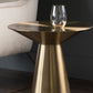 Mid-Century Side Table Metal Round Pedestal Living Room End Table Clearhalo 'Coffee & Accent Tables' 'End & Side Tables' 'end_side_tables' 'furn' 'furn_end_side_tables' 'Furniture' 'Living Room Furniture' 1200x1200_cfeb81d4-8cea-4783-beb7-ab834ee509f8