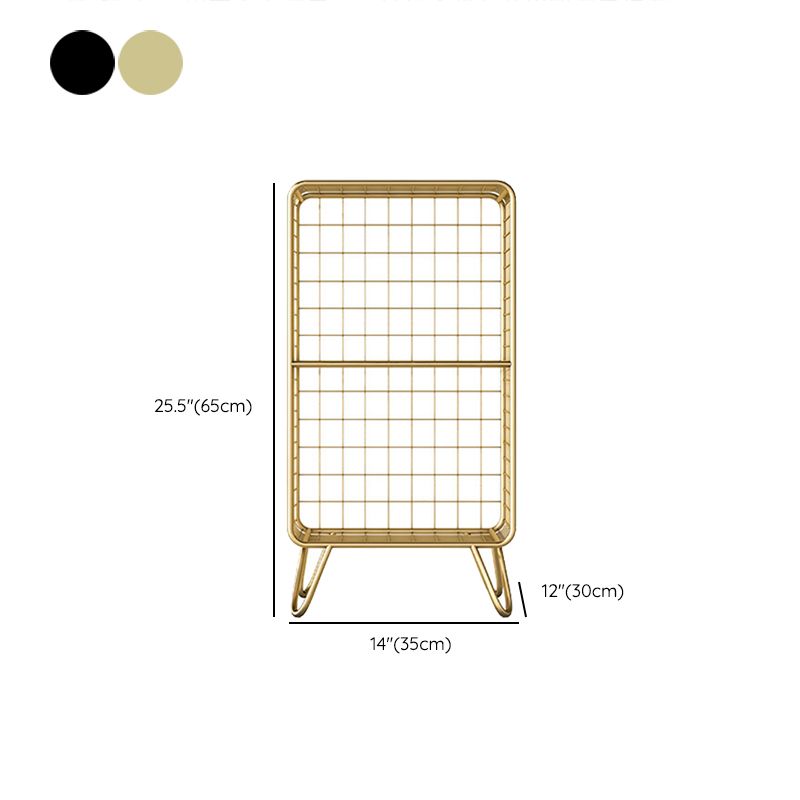 Estantería urbana estantería cerrada retrocedida de estantería de metal vertical para sala de estar