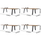 Industrial Brown Rectangle Dining Table Solid Wood Standard Dining Table with 4 Legs Base Clearhalo ' dining_table' 'Dining Tables & Seating' 'Dining Tables' 'furn' 'furn_dining_table' 'Furniture' 'furniture_dining_table' 'Kitchen & Dining Furniture' 'kitchen&dining_furn' 'kitchen' 'kitchen_dining_table' 1200x1200_cff22324-167b-49a5-9920-6b71bde4fefa