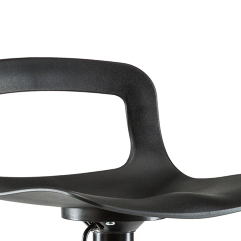 Modern Footrest Bar Stool Plastic Low Back Bucket Indoor Swivel Counter Stool Clearhalo 'Bar Furniture' 'Bar Stools' 'bar_stools' 'furn' 'furn_bar_stools' 'furniture_bar_stools' 'Kitchen & Dining Furniture' 'kitchen&dining_furn' 'kitchen' 'kitchen_furn' Furniture' 1200x1200_cff44eb1-618a-47e1-81bd-fd2dcb45763b