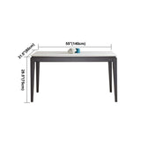 Sintered Stone Top Rectangle Table for Restaurant Kitchen Table with 4 Legs Clearhalo ' dining_table' 'Dining Tables & Seating' 'Dining Tables' 'furn' 'furn_dining_table' 'Furniture' 'furniture_dining_table' 'Kitchen & Dining Furniture' 'kitchen&dining_furn' 'kitchen' 'kitchen_dining_table' 1200x1200_cff886e7-cf75-450a-aacb-2a611475431b