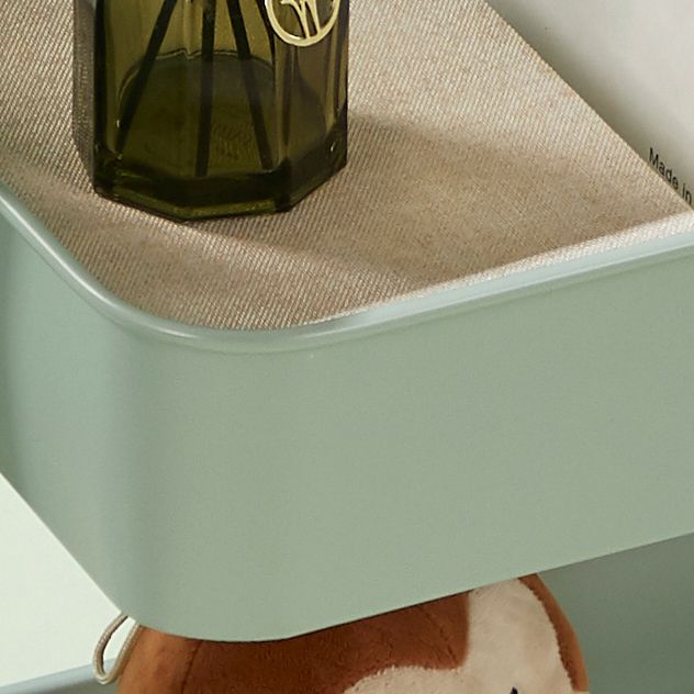 Steel Contemporary Vertical Bookshelf with Caster Wheels Bookshelf,17.7"L x 15"W x 32.3"H Clearhalo 'Bookcases' 'furn' 'furn_bookcases' 'Furniture' 'furniture_bookcases' 'kitchen' 'kitchen_bookcases' 'Living Room Furniture' 'Office Furniture' 1200x1200_cffb06cf-6787-4f6b-b6b1-dca776ab7fa6