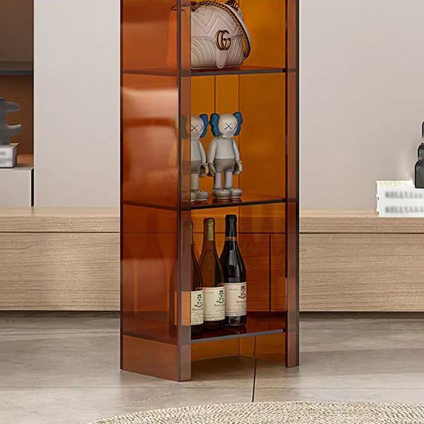 Scandinavian Style Shelf Bookcase Acrylic Closed Back Bookshelf for Home Office Clearhalo 'Bookcases' 'furn' 'furn_bookcases' 'Furniture' 'furniture_bookcases' 'Office Furniture' 1200x1200_cfff99b5-ad8d-48ca-8c9f-f6e62bcd2e05