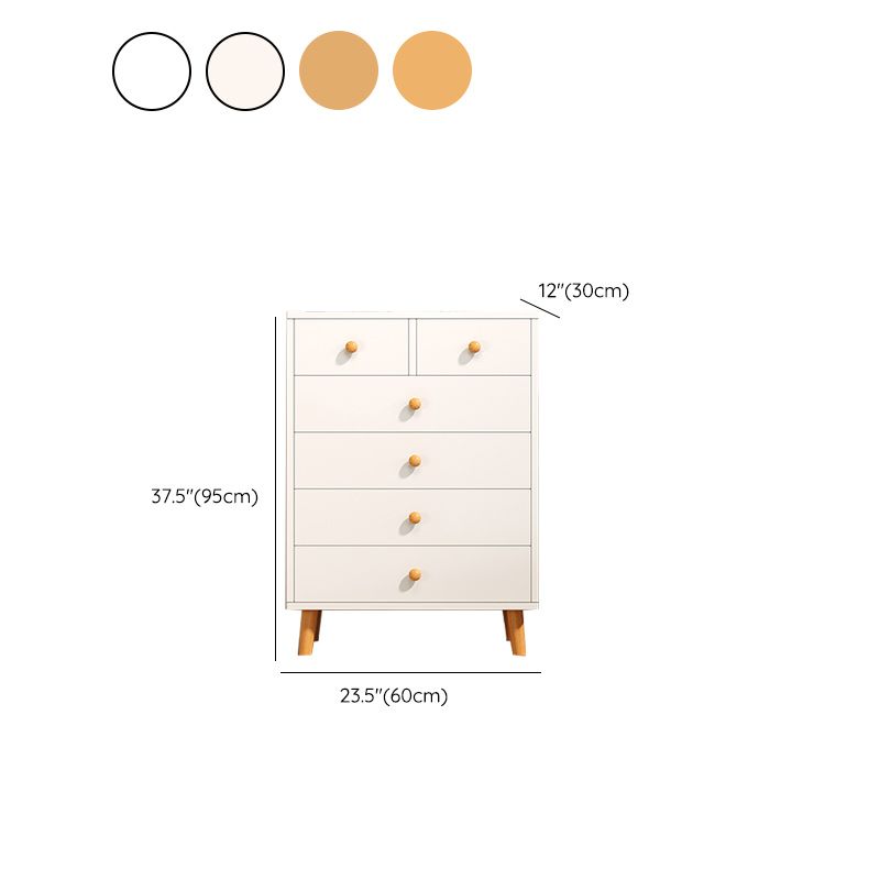 Standard Storage Cabinet Manufactured Wood Accent Chest with Drawer