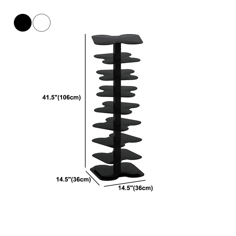 Metal Bookcase Minimalist Style Free Form Shelf for Study Room Clearhalo 'Bookcases' 'Furniture' 'furniture_bookcases' 'kitchen' 'kitchen_bookcases' 'Living Room Furniture' 'Office Furniture' 1200x1200_cffff08d-c4d4-41ab-b54d-fe30c5840852