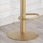 Glam Stone Juego de mesa de bar de 1/2/3 piezas, mesa de bar rectangular con patas de metal para cocina