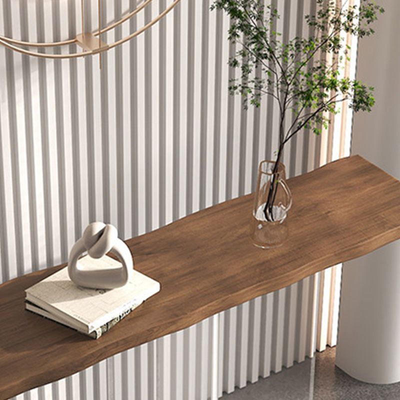 11,8 "W del tavolo della console rettangolo tavolo da estremità in legno massiccio contemporaneo