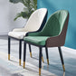 Glam Metal Dining Room Chairs Upholstered Fabric Faux Leather Armchairs Clearhalo ' kitchen&dining_furn' 'Dining Chairs' 'Dining Tables & Seating' 'dining_chair' 'furn' 'furn_dining_chair' 'Furniture' 'furniture_dining_chair' 'Kitchen & Dining Furniture' 'kitchen' 1200x1200_d0046f81-6222-4b17-b3f2-88e62f2f6714