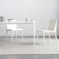 Ensemble de salle à manger moderne en pierre frittée, rectangulaire, 1/4/5/6/7 pièces, ensemble de Table de salle à manger en blanc