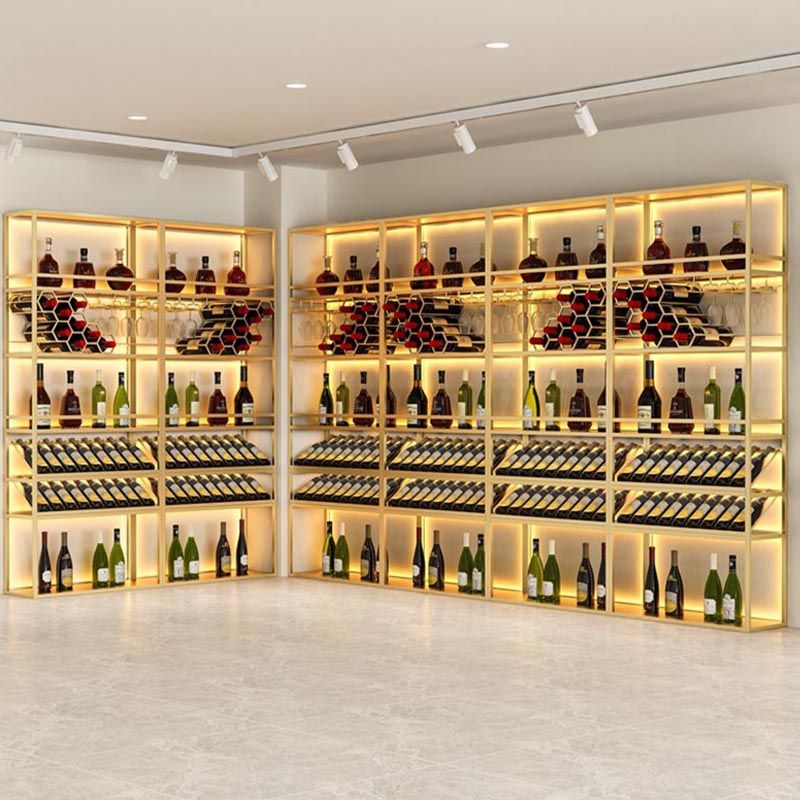 Étagère à vin moderne.