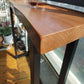 Industrial Metal Base Bar Table Black Iron Solid Wood Pub Table for Patio Use Clearhalo 'Bar Furniture' 'Bar Tables' 'bar_tables' 'furn' 'furn_bar_tables' 'Furniture' 'Kitchen & Dining Furniture' 1200x1200_d00dc933-97c9-4fec-9656-a317b2b8aa54