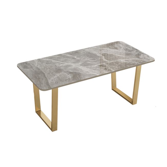 Nordic Dining Room Set Metal Base Dining Table Rectangle Formal Dinette Set for Home Clearhalo 'Dining Room Sets' 'Dining Tables & Seating' 'dining_room_set' 'furn' 'furn_dining_room_set' 'Furniture' 'furniture_dining_room_set' 'Kitchen & Dining Furniture' 'kitchen&dining_furn' 'kitchen' 1200x1200_d00f451a-243d-4a4a-ac28-dda1d213289b