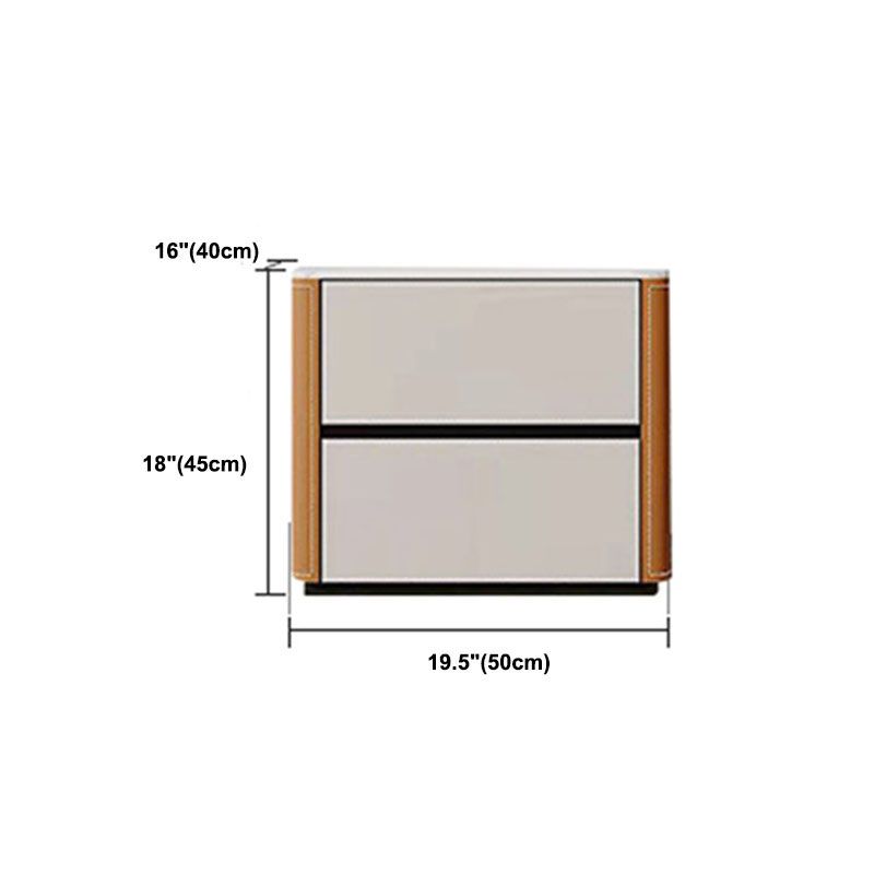 15,6-inch breedte Glam Dresser Stone opbergkist met 2/3/4 laden