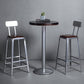 Industrial Square Iron Bar Stool Silver Footrest Bristol Stool Clearhalo 'Bar Furniture' 'Bar Stools' 'bar_stools' 'furn' 'furn_bar_stools' 'Furniture' 'Kitchen & Dining Furniture' 1200x1200_d016a61c-86af-4999-b5b9-6c95041de244