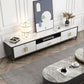 Contemporary TV Console Open Storage TV Media Stand with Drawer