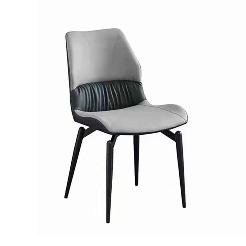 フェイクレザーキッチンダイニングチェア布張りのダイニングチェア