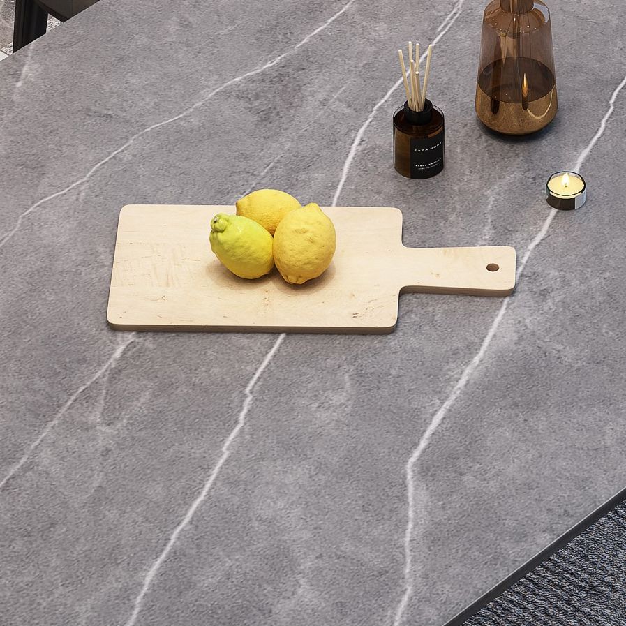 Contemporary Style Dining Site Table Stone Dining Table Rectangle for Dining Room Clearhalo ' dining_table' 'Dining Tables & Seating' 'Dining Tables' 'furn' 'furn_dining_table' 'Furniture' 'furniture_dining_table' 'Kitchen & Dining Furniture' 'kitchen&dining_furn' 'kitchen' 'kitchen_dining_table' 1200x1200_d01c2160-8f99-4659-8c55-5853c5ccc7a3