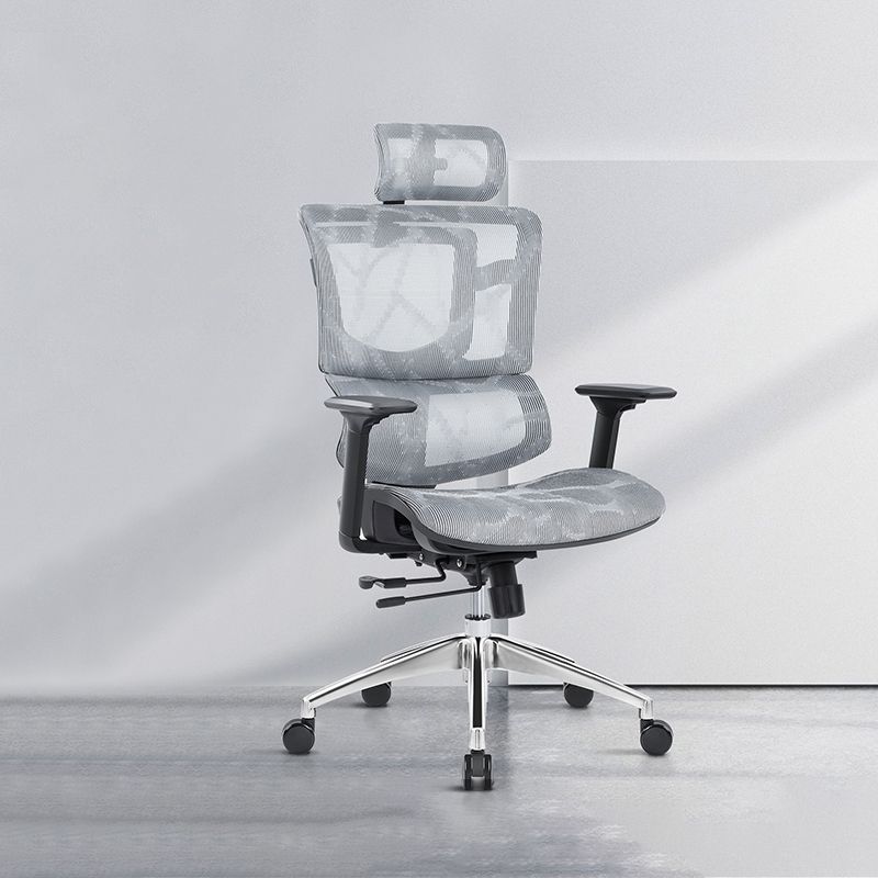 Chaise de bureau de hauteur de siège réglable chaise de bureau contemporaine avec roues