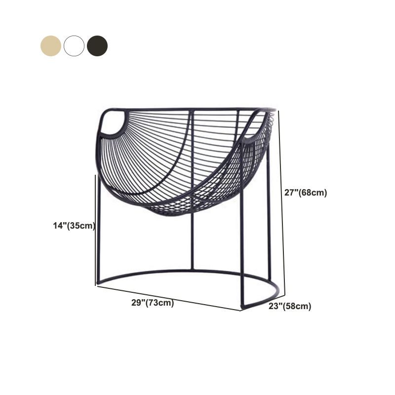 Le braccia glam includevano braccia rotonde fissate posteriori del soggiorno Accento poltrona