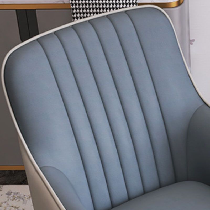 Indoor Faux Leather Dining Arm Chair Upholstered Parsons Chair with 4 Legs Clearhalo 'Dining Chairs' 'Dining Tables & Seating' 'dining_chair' 'furn' 'furn_dining_chair' 'Furniture' 'Kitchen & Dining Furniture' 1200x1200_d01e1e74-3247-4b7e-9c74-218f146f6342