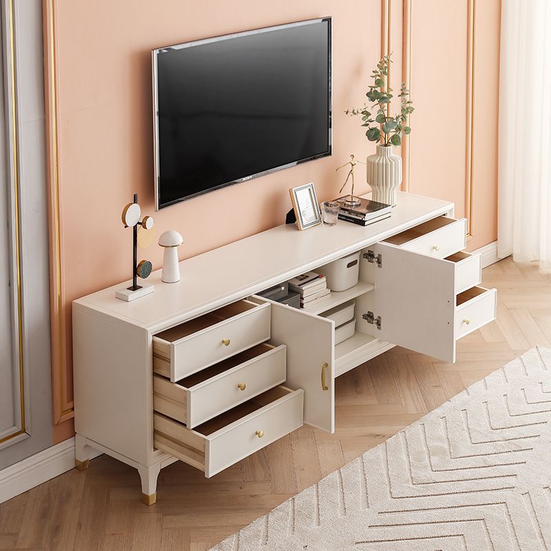 Glam TV Stand Console Solid Wood TV Media Stand with 6 Drawers Clearhalo 'furn' 'furn_tv_stands_entertainment_centers' 'Furniture' 'Living Room Furniture' 'TV Stands & Entertainment Centers' 'TV Stands & Media Storage Furniture' 'tv_stands_entertainment_centers' 1200x1200_d01f197f-bf48-4e93-a713-29c1811ddc93