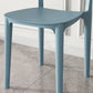 Nordic Backrest Stackable Acrylic Chair with Acrylic Legs for Dining Room Clearhalo 'Dining Chairs' 'Dining Tables & Seating' 'dining_chair' 'furn' 'furn_dining_chair' 'Furniture' 'Kitchen & Dining Furniture' 1200x1200_d0207ca4-6fa9-46bd-849e-6aa4ded01383
