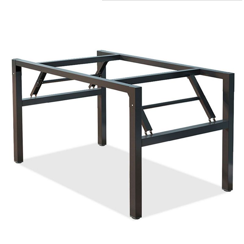 Contemporary Folding Office Desk Home Writing Desk with H-Shape Base , 29.5" H Clearhalo 'furn' 'furn_office_desk' 'Furniture' 'Office Desks' 'Office Furniture' 'office_desk' 1200x1200_d0243127-f7b8-400f-b2a3-15b9282c243f