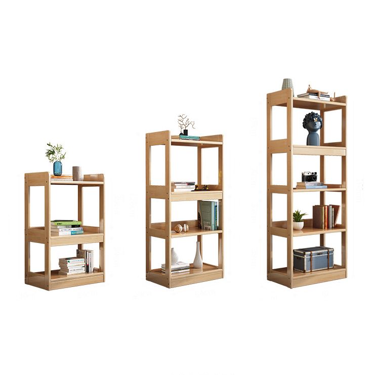 Open Shelf Storage and Display Shelves Bookcase Modern Wooden Bookshelf for Living Room Clearhalo 'Bookcases' 'furn' 'furn_bookcases' 'Furniture' 'Office Furniture' 1200x1200_d02625af-8b97-4999-b4d4-cf78ca6e024c