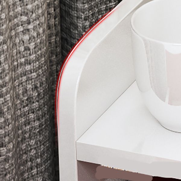 Scandinavian Natural/White Bedside Table 20" H Wood Nightstand with Storage Clearhalo 'Bedroom Furniture' 'furn' 'furn_night_stand' 'Furniture' 'night_stand' 'Nightstands' 1200x1200_d028acc8-95fc-4455-9811-2fe74787a695