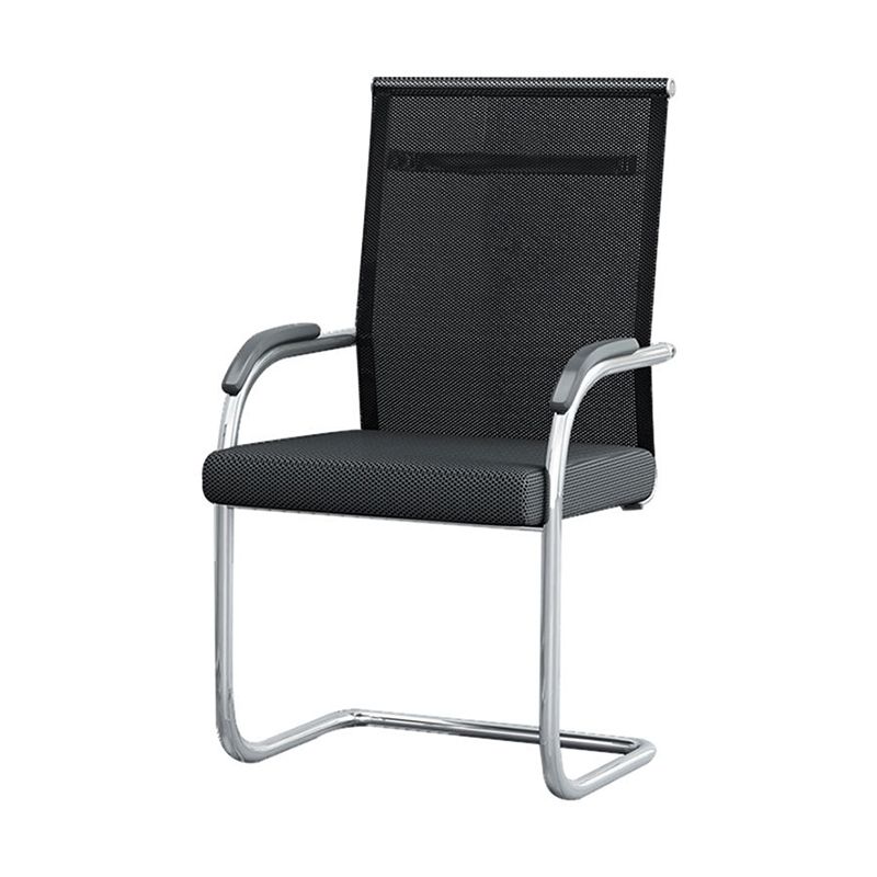 Modern & Contemporary Microfiber Chair Desk Chair Mid-Back Office Chair Clearhalo 'furn' 'furn_office_chair' 'Furniture' 'Office Chairs' 'Office Furniture' 'office_chair' 1200x1200_d02a26a7-7b5c-4607-a514-5db464a6746f