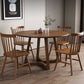 Dining Room Dinner Table Round Wood Top Kitchen Dining Table Clearhalo 'Dining Tables & Seating' 'Dining Tables' 'dining_table' 'furn' 'furn_dining_table' 'Furniture' 'Kitchen & Dining Furniture' 1200x1200_d02f1658-c457-427c-bb15-8e891a7b5327