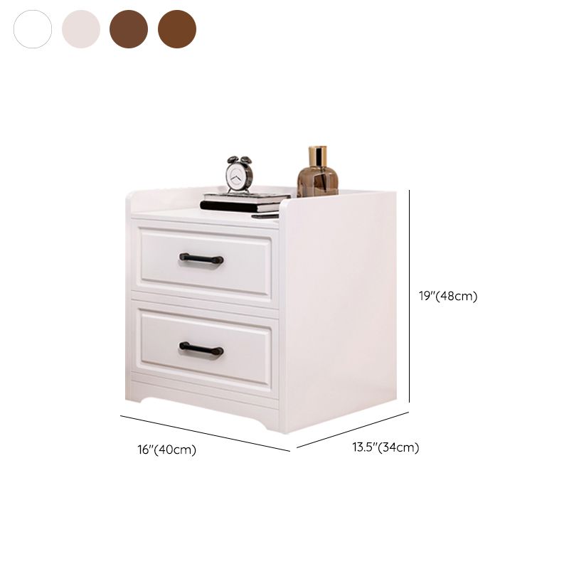 Cajón de la mesa de acento contemporáneo Cajón de almacenamiento de la cama de la cama de la cama