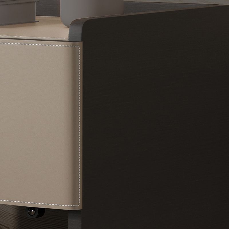 20 "lang 1 - lade nachtkastje modern faux lederen nachtkastje