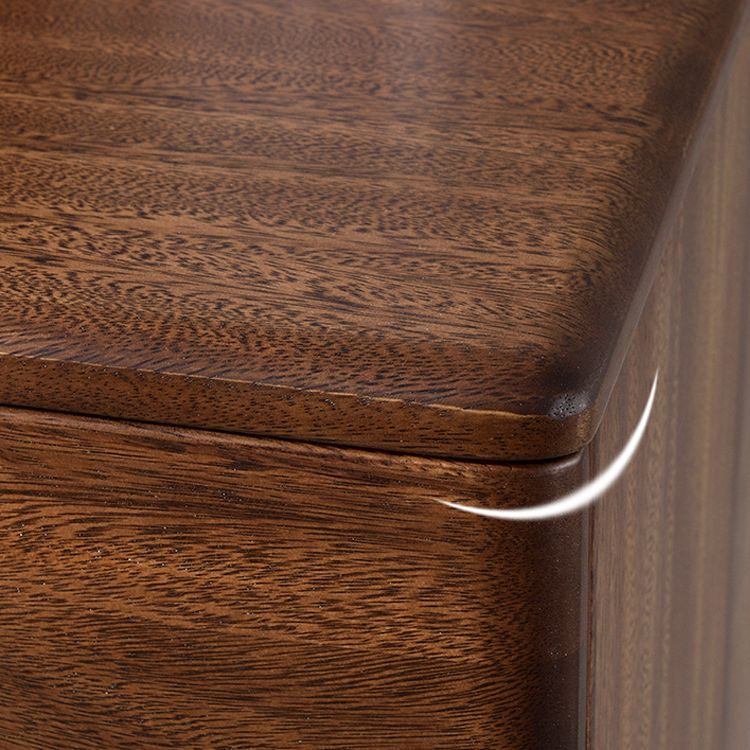 Mid-Century Modern Chest with 6 Drawers in Walnut Rectangle Accent Chest Clearhalo 'Cabinets & Chests' 'cabinets_chests' 'furn' 'furn_cabinets_chests' 'Furniture' 'Living Room Furniture' 1200x1200_d0353d28-2d97-4bdb-a5d7-7fbee995e0f0