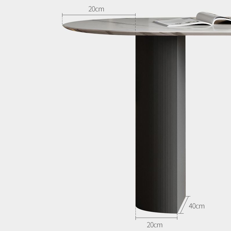Contemporary 1/4/7 Pieces Dining Set Sintered Stone Dining Set for Dining Room Clearhalo 'Dining Room Sets' 'Dining Tables & Seating' 'dining_room_set' 'furn' 'furn_dining_room_set' 'Furniture' 'furniture_dining_room_set' 'Kitchen & Dining Furniture' 'kitchen&dining_furn' 'kitchen' 1200x1200_d040e51b-c8f0-47bd-8e23-a22b316d175d