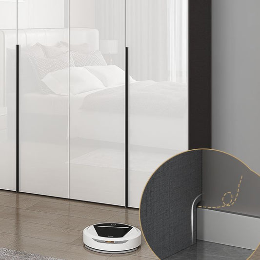 Zeitgenössische technische Holzgarderobe Spiegelgesperrter Kleiderschrank mit 1 Schublade