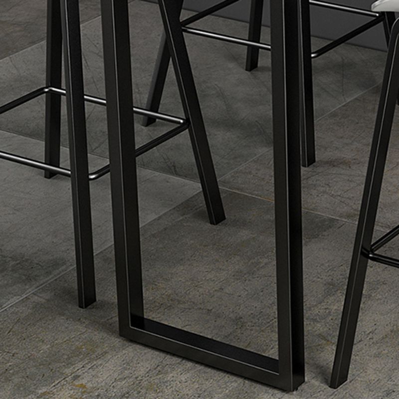 1/2/3/5 Pieces Bar Table and Stools Industrial Bar Pub Table Set Clearhalo 'Bar Furniture' 'furn' 'furn_home_bar_bar_sets' 'Furniture' 'Home Bars & Bar Sets' 'home_bar_bar_sets' 'Kitchen & Dining Furniture' 1200x1200_d042d3ce-18e1-4897-a9f6-d9ae6a5b8995