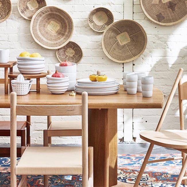 Rettangolo tavolo da pranzo moderno tavolo in legno fisso tavolo fisso di legno massiccio