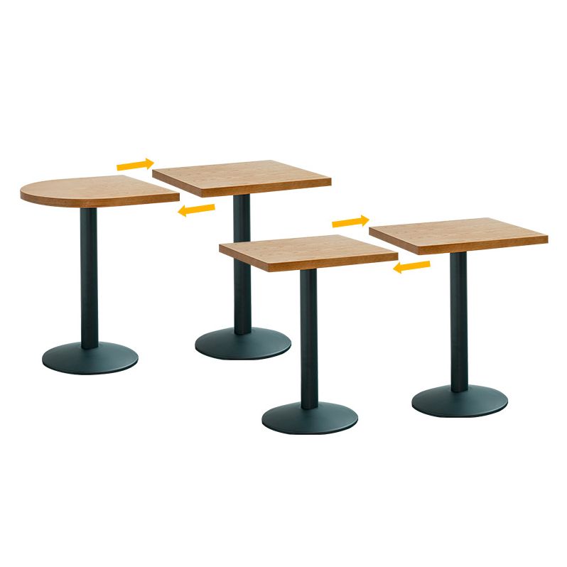 Industrial Style Dining Site Table MDF Dining Room Collection for Home Clearhalo ' dining_table' 'Dining Tables & Seating' 'Dining Tables' 'furn' 'furn_dining_table' 'Furniture' 'furniture_dining_table' 'Kitchen & Dining Furniture' 'kitchen&dining_furn' 'kitchen' 'kitchen_dining_table' 1200x1200_d044b72e-6a40-4f44-a0d4-3030f809922d