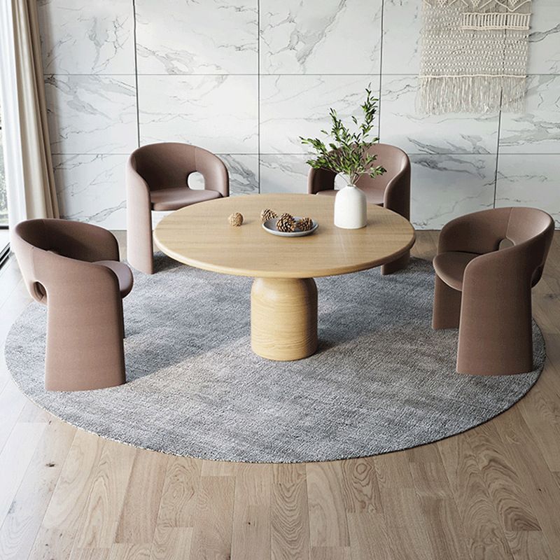 Designer Style Coffee Shop Velvet Arm Chair Matte Finish Solid Back Dining Chair Clearhalo ' kitchen&dining_furn' 'Dining Chairs' 'Dining Tables & Seating' 'dining_chair' 'furn' 'furn_dining_chair' 'Furniture' 'furniture_dining_chair' 'Kitchen & Dining Furniture' 'kitchen' 1200x1200_d044f6c1-f67f-47dc-a634-6a024f85e986